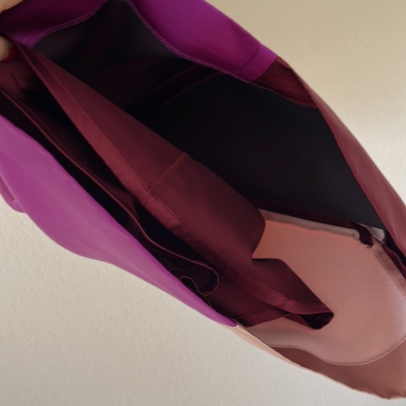 Milly Colorblock Peau De Soie Shift Dress - 2 - Picture 10 of 12